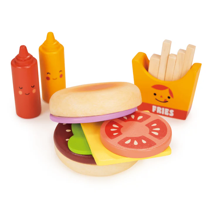 Mentari: Take-out Burger Set