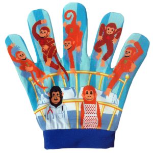 The Puppet Company 5 Little Monkeys Song Mitt