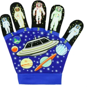 The Puppet Company 5 Little Men in a Flying Saucer Frogs Song Mitt