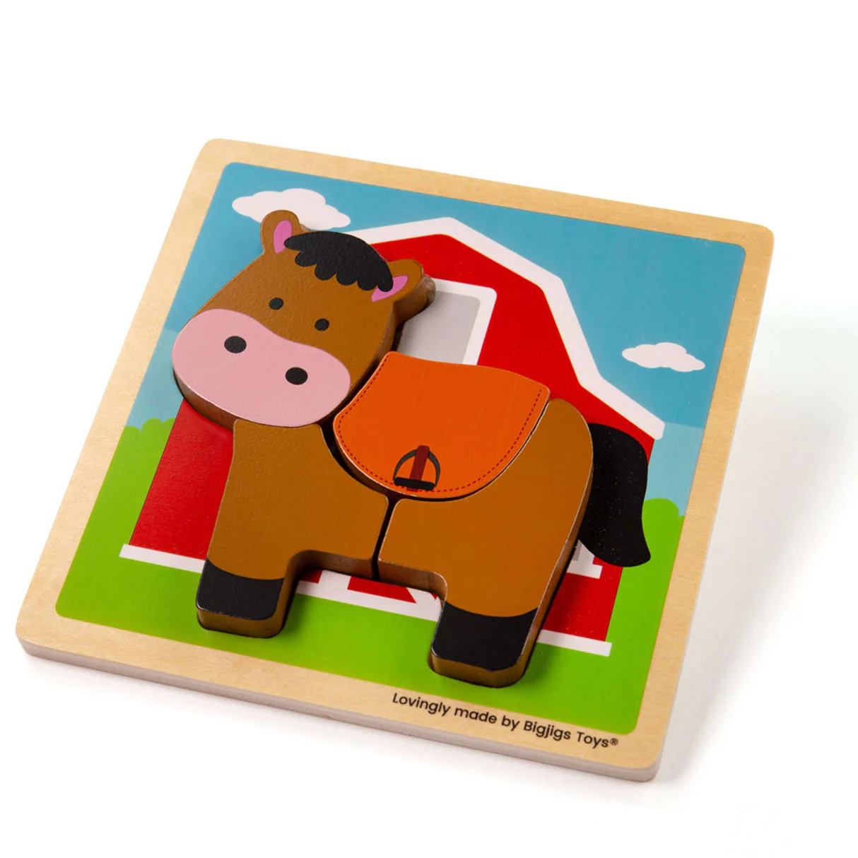 Bigjigs Chunky Lift-Out Horse Puzzle