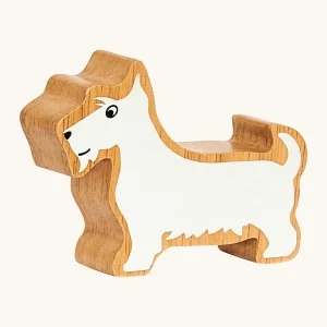 Lanka Kade White Scottie Dog Toy
