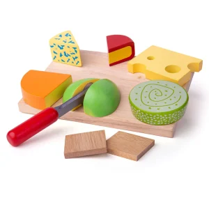 Bigjigs Wooden Cheese Board Set
